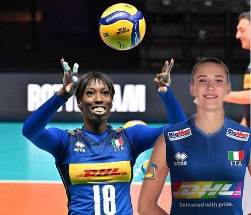 Ekaterina Antropova in panchina, Paola Egonu entra solo al terzo set