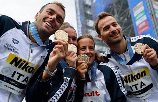 Grande Italia nella staffetta del fondo 4X1500m mista, ai campionati di Fukuoka