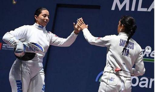 La Spada femminile apre i mondiali di scherma a Milano: subito Argento e Bronzo per l'Italia